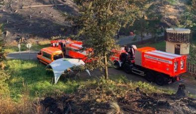 Çekya’daki orman yangınında bin hektarlık alan kül oldu