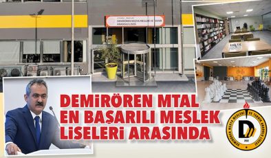 Demirören MTAL en başarılı meslek liseleri arasında