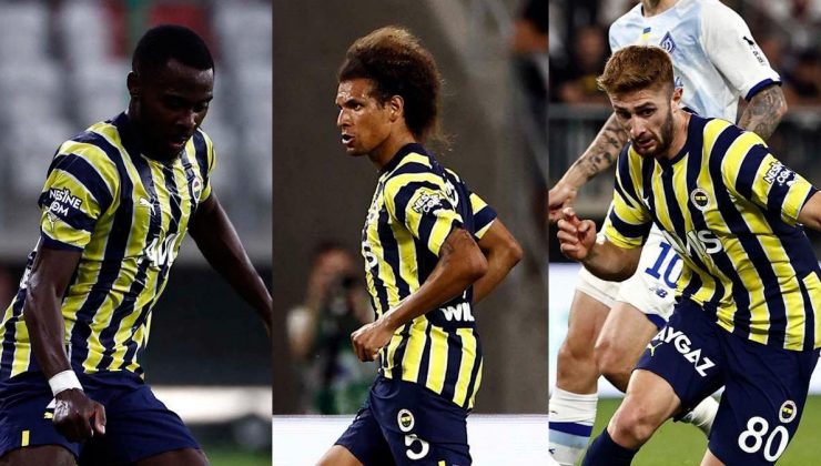 Fenerbahçe’den Kiev maçına damga vuran üçlü