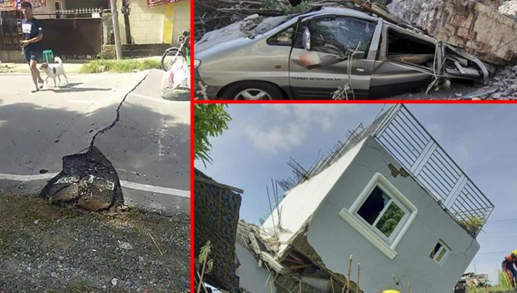 Filipinler’de 7 büyüklüğünde deprem dünyayı korkuttu! Görüntüler sosyal medyada viral oldu