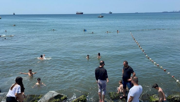 Florya’da kanalizasyondaki kirli su denize aktı