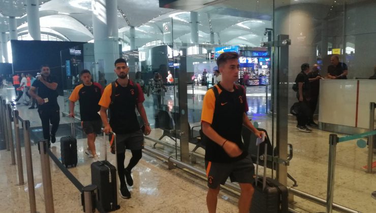 Galatasaray, yurt dışı kampı için Avusturya’ya gitti