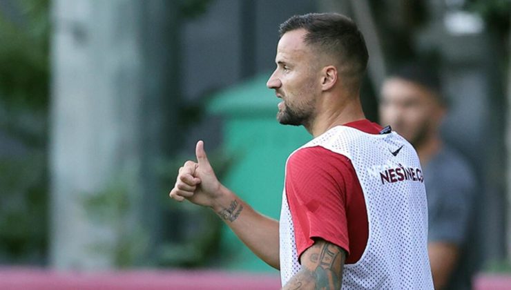 Galatasaray’da Dubois ve Seferovic ilk kez takımla çalıştı