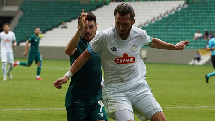 Giresunspor-Çaykur Rizespor hazırlık maçı sonucu: 1-2