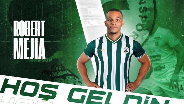 Giresunspor, Robert Mejia’yı transfer etti