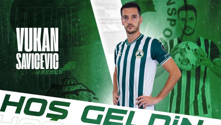 Giresunspor, Vukan Savicevic ile anlaştı