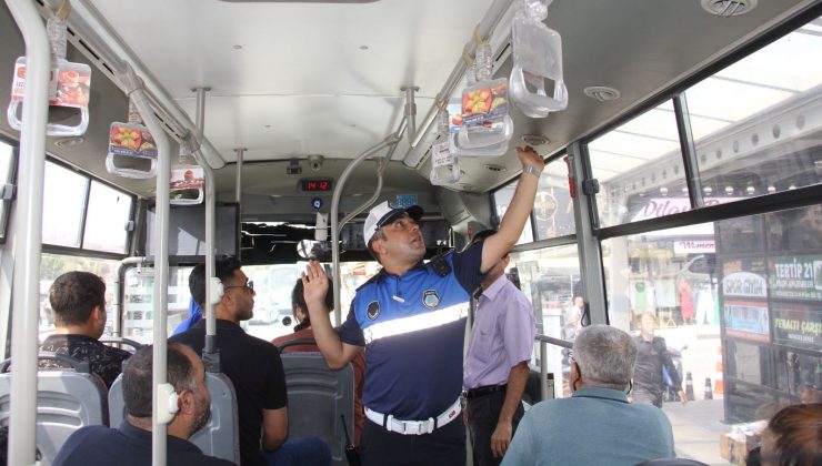 Hatay’da klima açmayan toplu taşıma sürücülerine para cezası