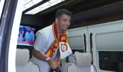 Leo Dubois Galatasaray için İstanbul’a geldi