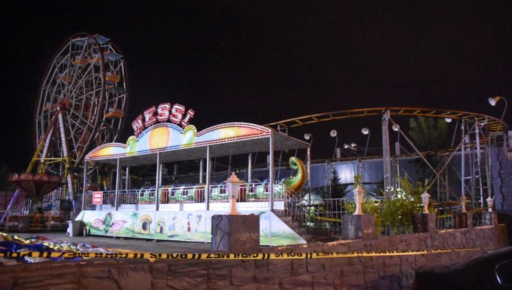 Lunaparkta eğlence treni raydan çıktı: Komiser yardımcısı hayatını kaybetti