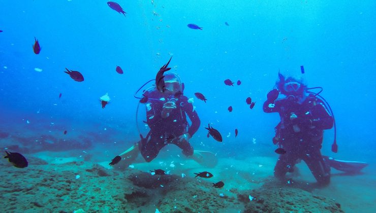 Mersin, dalış turizmi ile öne çıkıyor