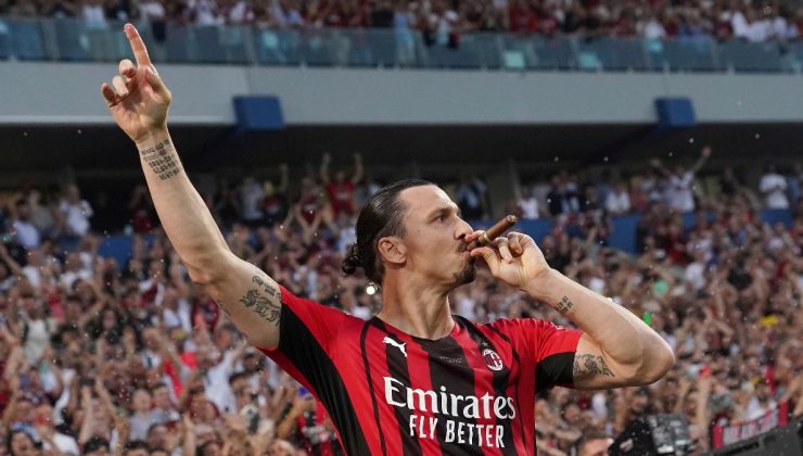 Milan, 40 yaşındaki Ibrahimovic’le sözleşme yeniledi