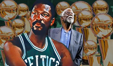 NBA’i dönüştüren bir yıldız: Ayrımcılığa 11 şampiyonlukla cevap veren Bill Russell’ın ardından…