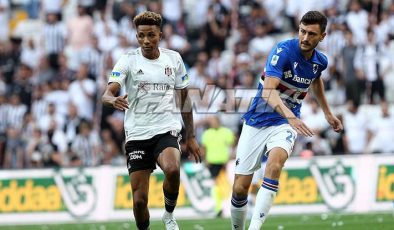 (ÖZET) Beşiktaş-Sampdoria maç sonucu: 1-1