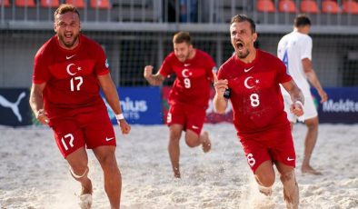 Plaj Futbolu Milli Takımı’nın finaldeki rakibi Moldova