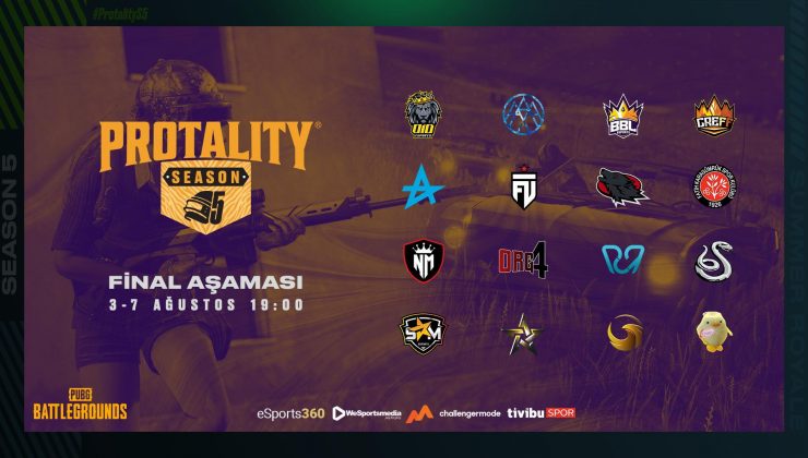 Protality Season 5 Final aşaması başlıyor