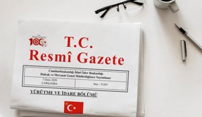 Resmi Gazete 20 Temmuz 2022 Çarşamba | Resmi Gazete bugünün kararları