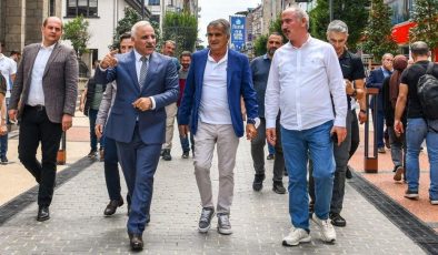 Şenol Güneş Trabzon’u gezdi