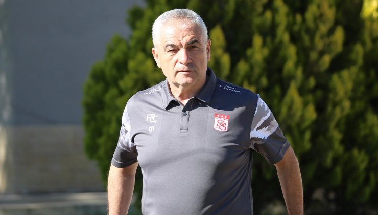 Sivasspor Teknik Direktörü Rıza Çalımbay’dan Morutan açıklaması: “İnşallah çözerler”