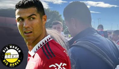 Son dakika: Cristiano Ronaldo’dan çok konuşulan hareket! Manchester United taraftarı tepkili…