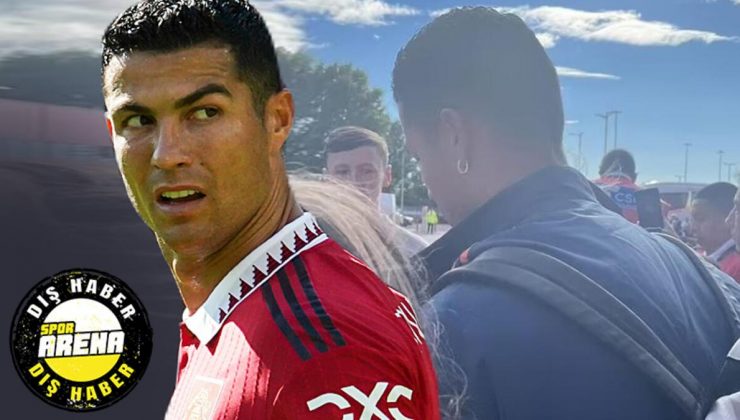 Son dakika: Cristiano Ronaldo’dan çok konuşulan hareket! Manchester United taraftarı tepkili…