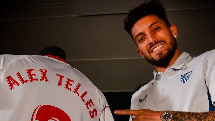 Son dakika transfer haberi! Sevilla Alex Telles’i kiraladı