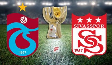 Trabzonspor-Sivasspor Süper Kupa maçı (CANLI)