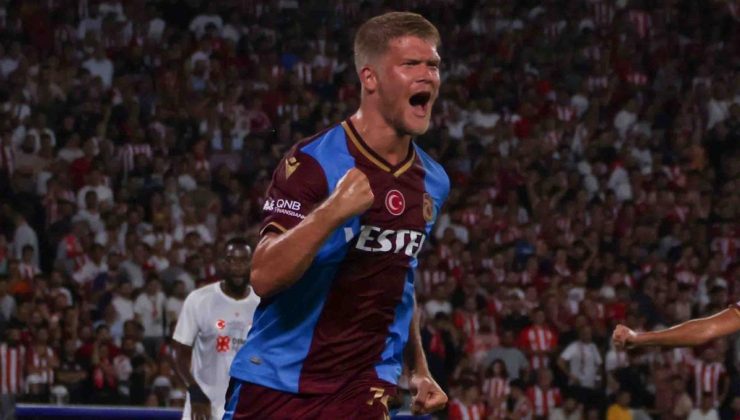 Trabzonspor’da Cornelius süper başladı