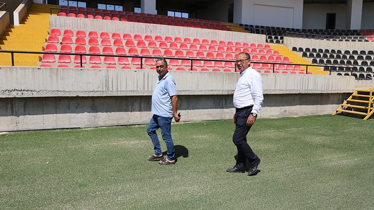 Turgutlu Stadyumunda sona yaklaşılıyor