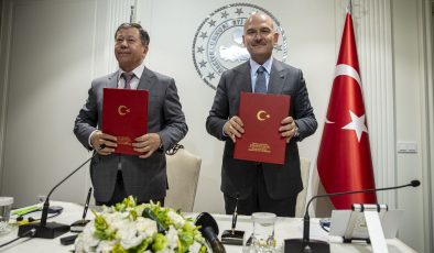 Türkiye ile Tacikistan arasında güvenlik iş birliği anlaşması