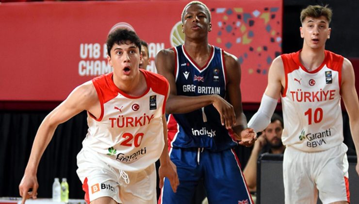 U18 Milli Takım, FIBA Avrupa Şampiyonası’nda çeyrek finalde!