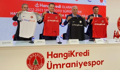 Ümraniyespor isim ve forma sponsorluğu anlaşması imzaladı