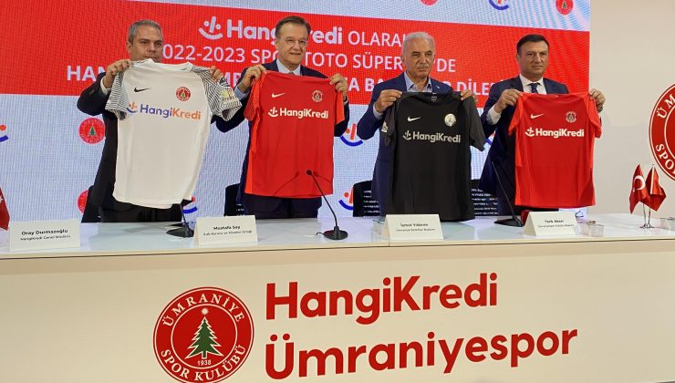 Ümraniyespor isim ve forma sponsorluğu anlaşması imzaladı