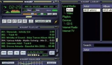 Winamp, yeni tasarımıyla geri döndü