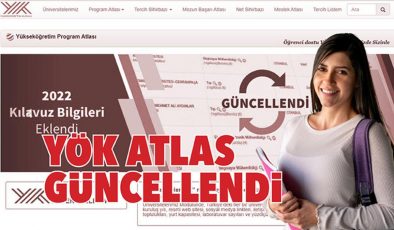 YÖK Atlas güncellendi