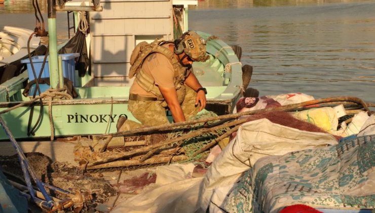 Zonguldak’ta balıkçıların ağına “havan mermisi” takıldı