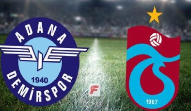 Adana Demirspor-Trabzonspor maçı (CANLI)