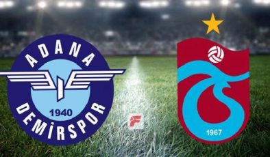 Adana Demirspor-Trabzonspor maçı ne zaman, saat kaçta, hangi kanalda? (İşte 11’ler)