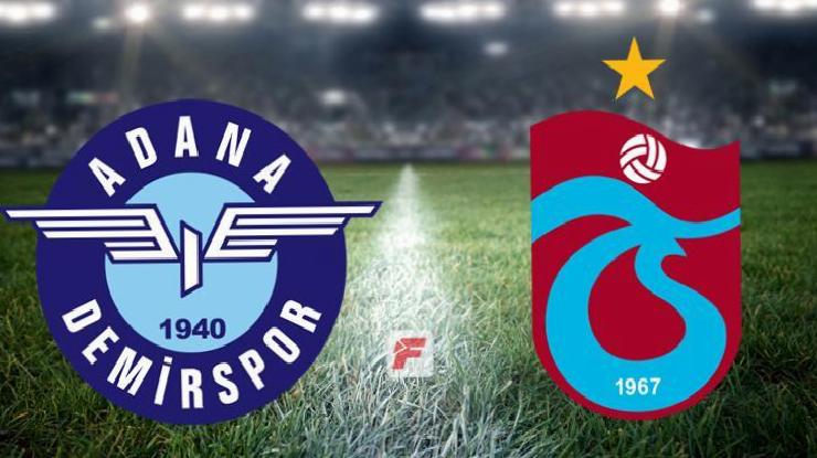 Adana Demirspor-Trabzonspor maçı ne zaman, saat kaçta, hangi kanalda? (İşte 11’ler)