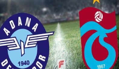 Adana Demirspor-Trabzonspor maçı ne zaman, saat kaçta, hangi kanalda? (Muhtemel 11’ler)