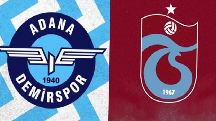 Adana Demirspor-Trabzonspor maçının saati değişti