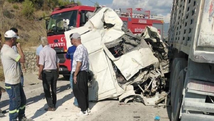 Adana’da zincirleme kaza: 3 ölü, 2 yaralı