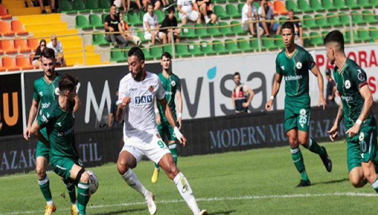 Alanyaspor 1-1 Giresunspor (Maçın özeti)