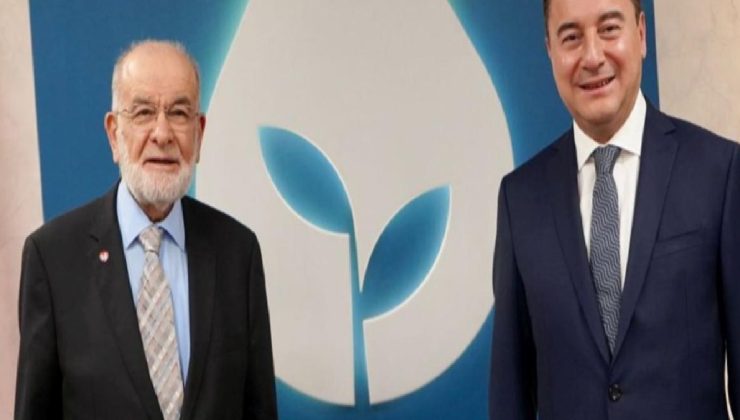 Ali Babacan, Temel Karamollaoğlu’nu kabul etti