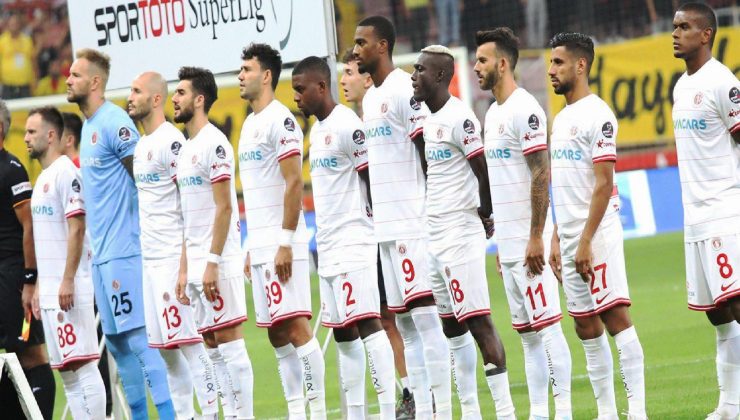 Antalyaspor dibe vurdu