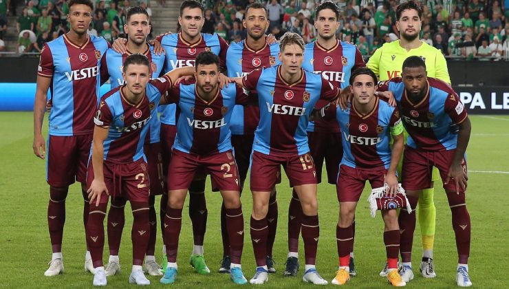 Avrupa’dan eli boş dönen Trabzonspor, Süper Lig’de moral arayacak