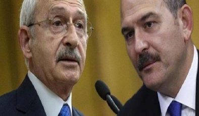 Bakan Soylu’dan CHP lideri Kılıçdaroğlu’na yanıt