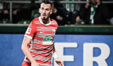 Berisha’nın maçında olay! Augsburg kalecisi ve taraftarlar karşı karşıya geldi