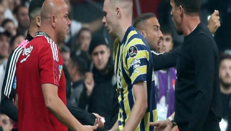 Beşiktaş – Fenerbahçe derbisinde gergin anlar! Valerien Ismael tepki gösterdi, Jorge Jesus olayı büyümeden önledi