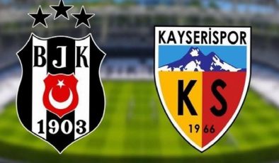 Beşiktaş – Kayserispor maçı ne zaman, saat kaçta ve hangi kanalda yayınlanacak?