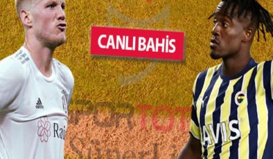 Beşiktaş’ın orta sahasında kimler oynayacak? Fenerbahçe’nin ilk 11’i nasıl olacak? Derbiden son haberler, iddaa oranları…